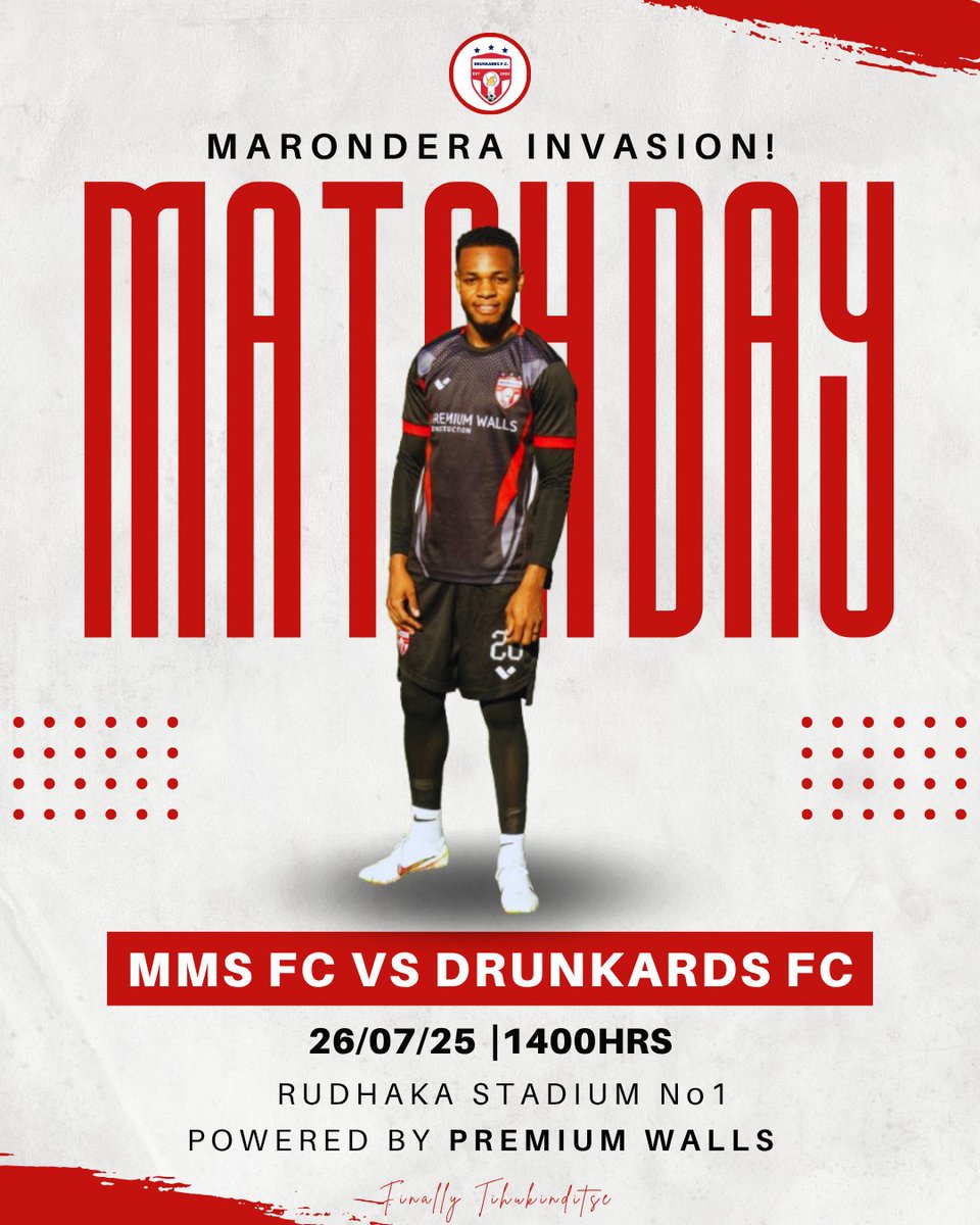 Drunkards_FC's tweet image. 🚨 MARONDERA INVASION LOADING…
We don’t do quiet entries.
Marondera, brace yourself for full volume football and full vibe presence.
This Saturday we raid Rudhaka Stadium!
🆚 MMS FC
🕑 1400hrs
📍 Rudhaka Stadium Pitch No.1
#Tihukinditse🍺 🍻 | #MaronderaInvasion 🍻⚽️