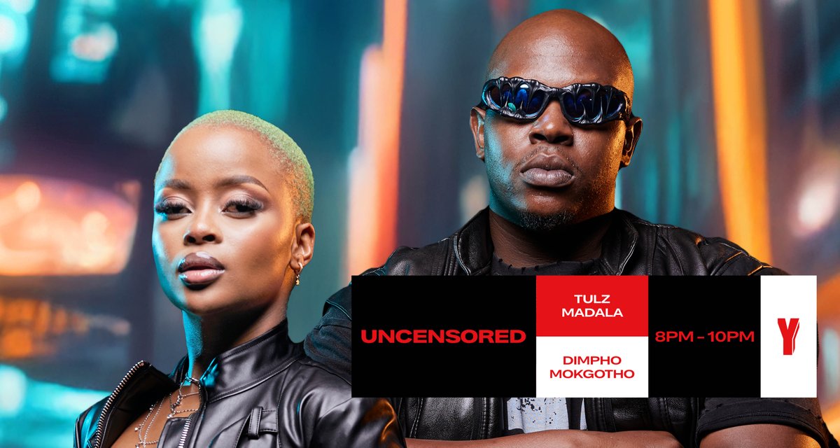 Yfm's tweet image. It's the last day to get #Uncensored with @tulzmadala and @_DimphoM from 8pm - 10pm! Today, we'll be solving our biggest "What The" moment of the week and you don't wanna miss that