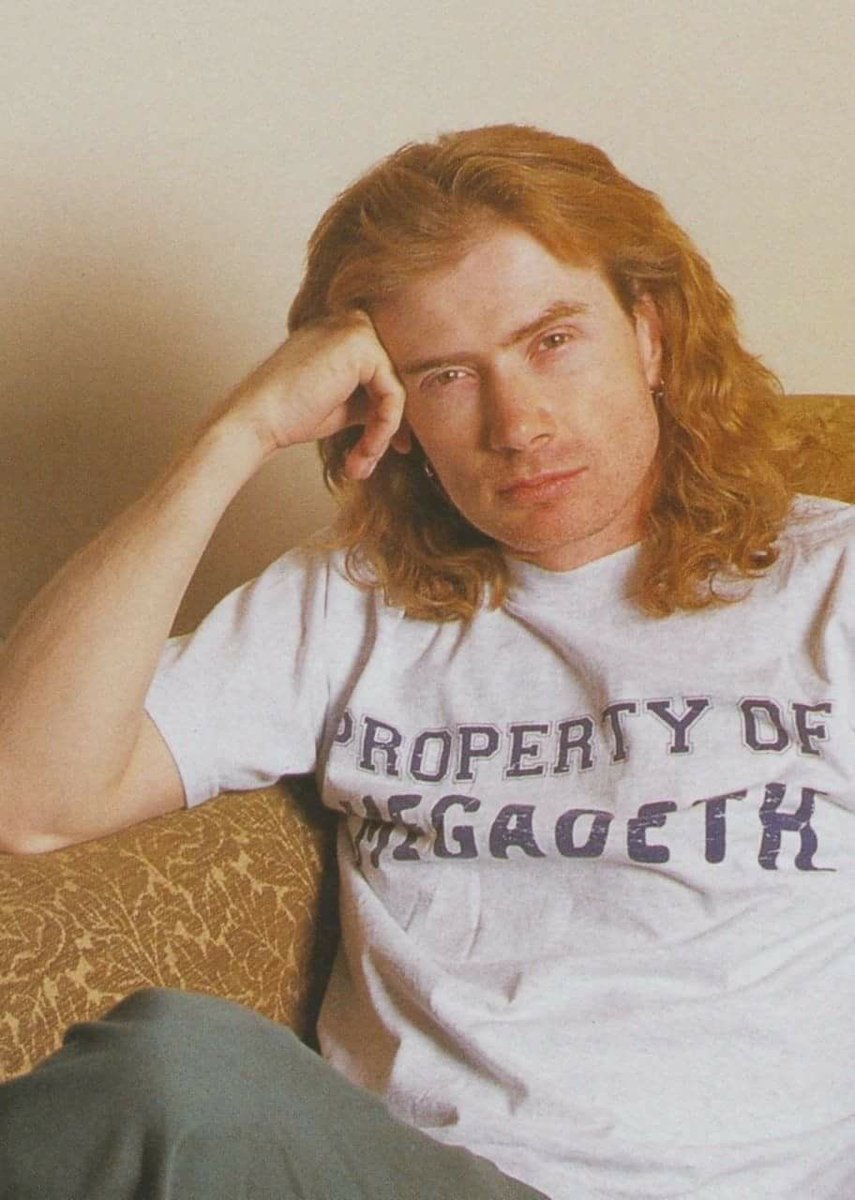 Dailyhtstn's tweet image. Property of megadeth