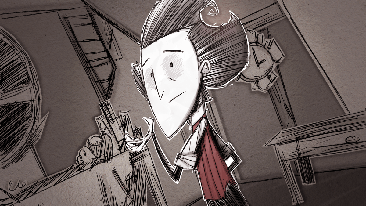 MEATGOOD1's tweet photo. Check out my custom vignette mod!
#DontStarveTogether @klei https://t.co/jgljXagPnJ