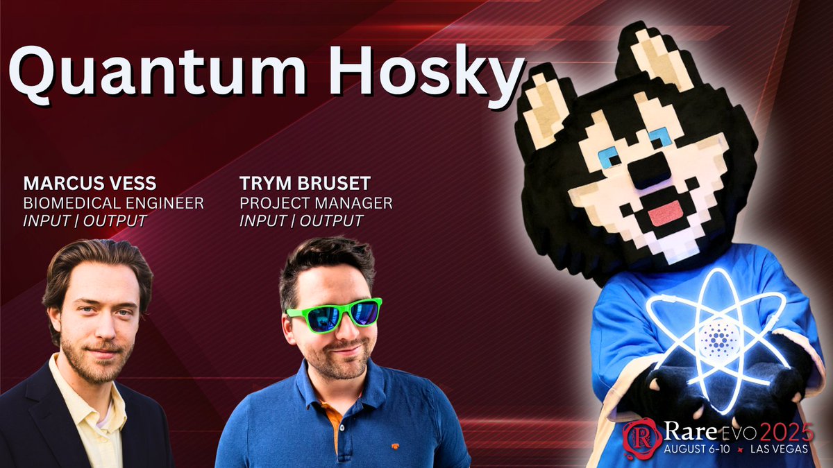 Your favorite (or least favorite) shit coin is going QUANTUM!

Found out how Marcus Vess and Trym Bruset are unmasking the world of chaos that is <a href="/hoskytoken/">HOSKY</a> — live on stage at Rare Evo 2025.