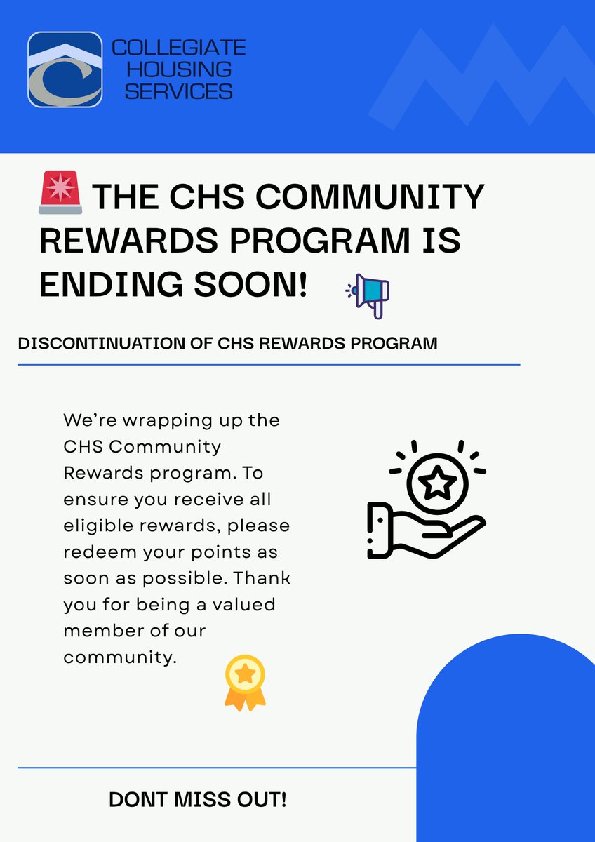 chservices's tweet photo. You earned 'em — now use 'em! 🎁 Redeem your Community Rewards points before August 31st. https://t.co/O3n971kK0Q