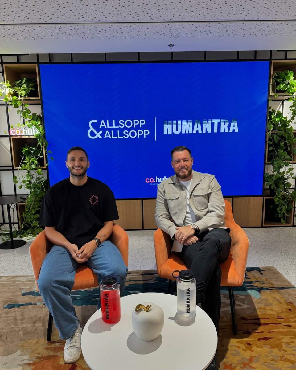 Great to have  from one of Dubai’s most recent success stories,  , join us! 🎙️ Backed by incredible entrepreneurs  &amp;  , he shared his journey as a startup business owner. 🚀

The podcast drops next week where we dive into topics like performance, hydration, and what it takes