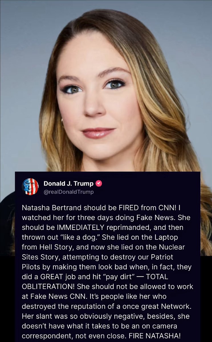 This is the criminal enterprise <a href="/CNN/">CNN</a>, 

This is Natasha Bertrand, the piece of garbage who had 51 intelligence officials lie to her—and still published it as fact—effectively conspiring in a concerted effort to overthrow the U.S. government during the 2020 election. 

This is the
