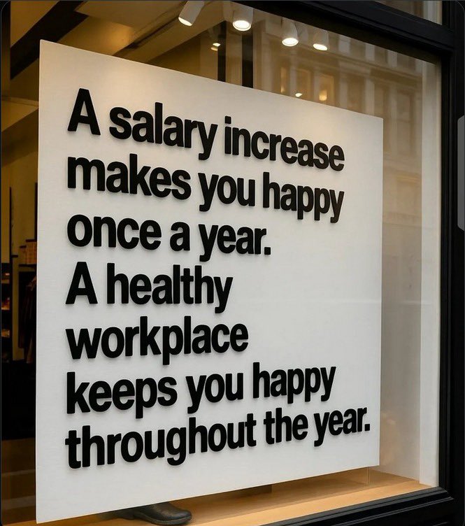 Ishemahealth's tweet photo. It is time to rethink what truly matters at work.
✅ Prioritize a healthy workplace.
✅ Build a culture of respect and support.

Because happiness shouldn't come just once a year 
#ishemahealth #HealthyWorkCulture #LeadWithEmpathy https://t.co/eRYmqONEhy