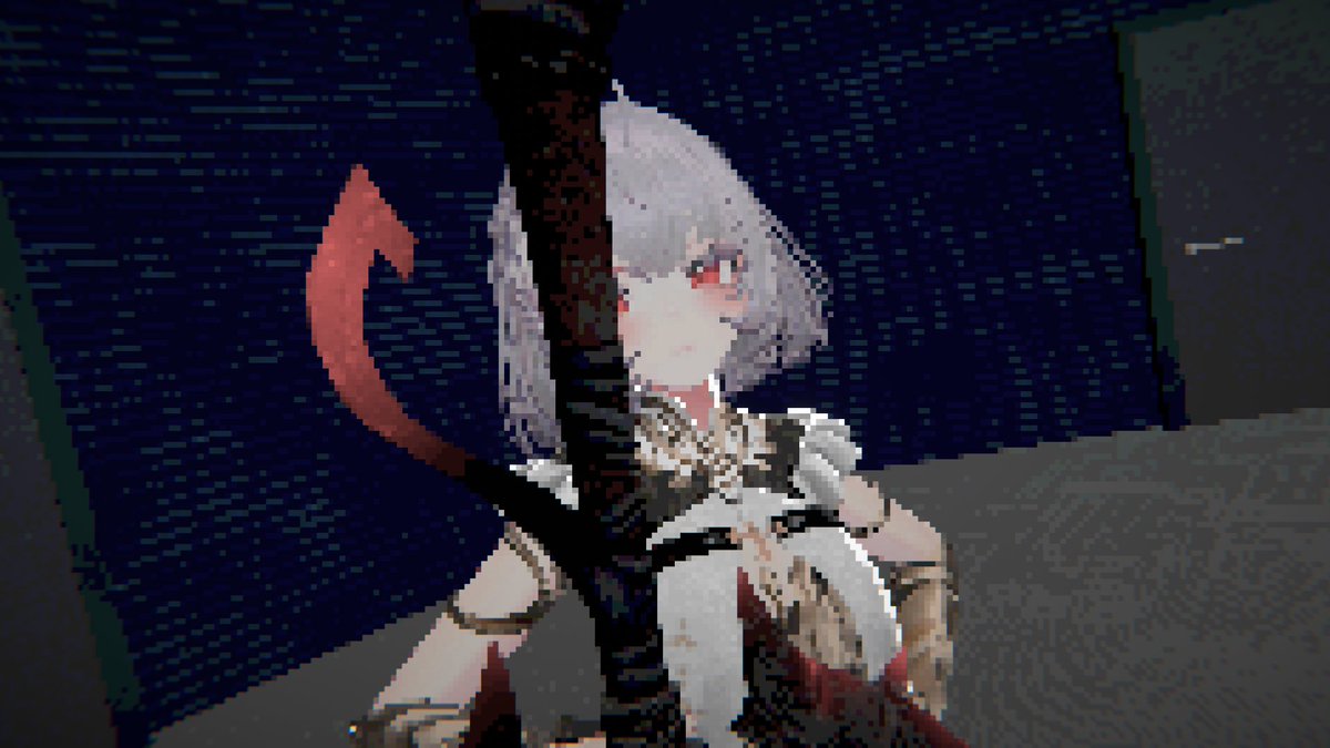 hamacha_vrc's tweet photo. ドット絵 撮れるようになりました! #pixelBlock https://t.co/NzRckFSKOw
