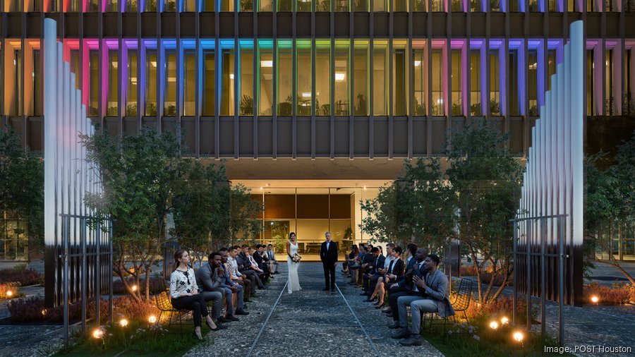 GHPartnership's tweet image. .@PostHTX is expanding its skyline offerings with two new rooftop event spaces: the Penthouse and the Skylawn Room, adding to the city's largest rooftop park with weatherproof venues for weddings, corporate events and more.
⭐Read more: ow.ly/cU6550WuFUw