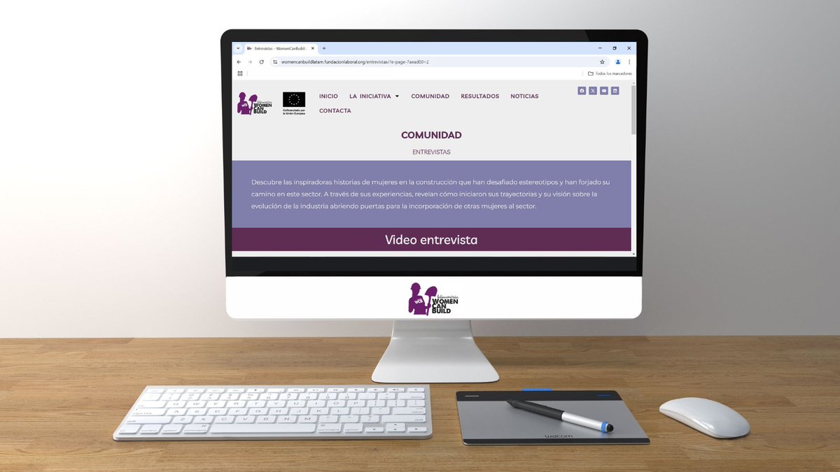 FLCconstruccion's tweet image. 📌Conoce testimonios de #mujeres 👷‍♀️ que han desafiado estereotipos y están construyendo 🧱 su futuro.

Accede a las entrevistas 🎥 que se han llevado a cabo a través del proyecto @EUErasmusPlus 🇪🇺, @Womencanbuild #LatAm, ¡no te las pierdas! - …mencanbuildlatam.fundacionlaboral.org/entrevistas/