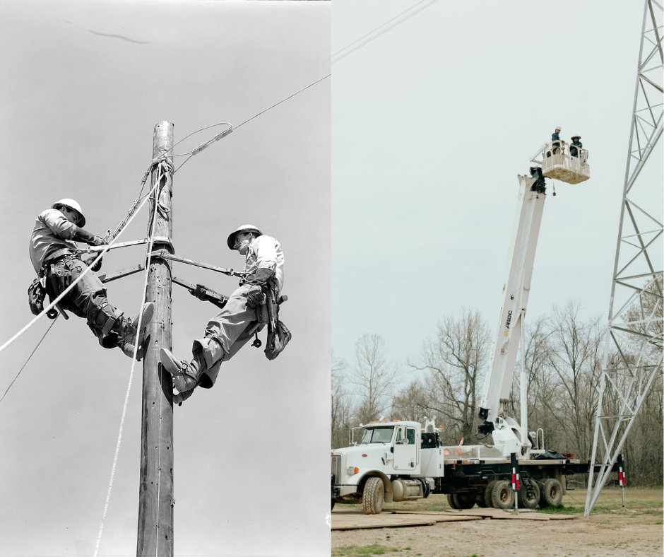 TVAnews's tweet image. Life has changed quite a bit in our region in the last 92 years! Here's a look back at what life was like before TVA and in our early days compared to now. While some of our work today may look a bit different than when we started in the 1930s, our mission of service to make the…