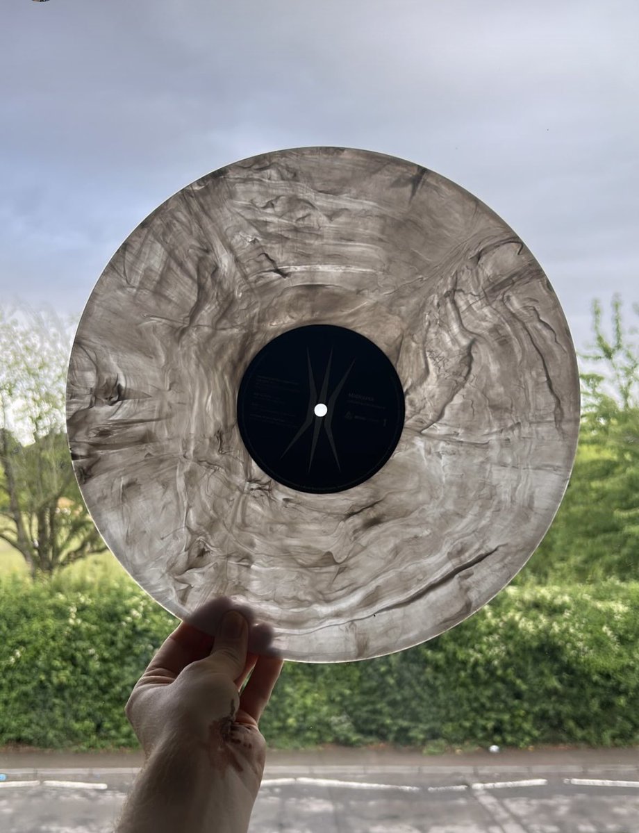 DerekPlease's tweet image. A look at the Madonna #VeronicaElectronica silver vinyl from vinyl_rihab on Instagram