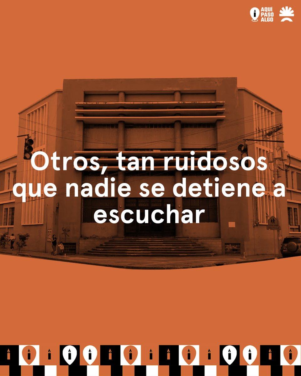 AgenciaOcote's tweet photo. 🕯️ «Aquí pasó algo» es un recorrido sonoro por sitios de Guatemala marcados por el conflicto armado interno. Cada episodio reconstruye historias de lucha, represión, desapariciones y memoria.

🎧 Espera la 2da temporada el 29 de julio, pero mientras tanto, te invitamos a escuchar la 1era: https://t.co/bUIqagUptI