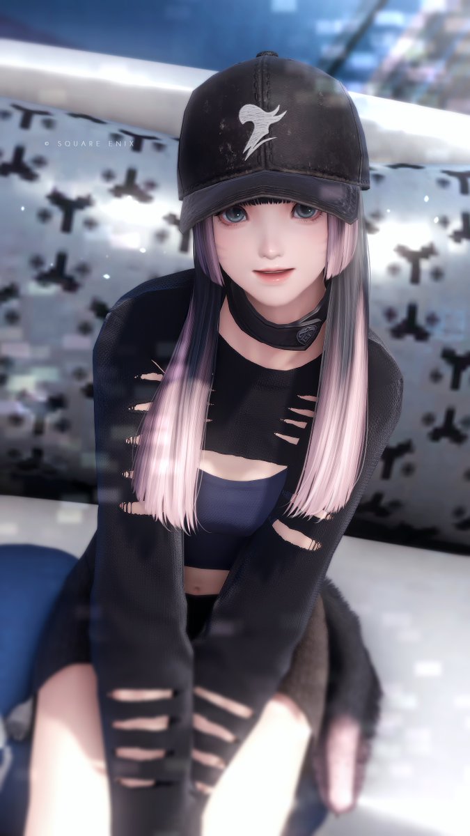 AmeloFF14's tweet image. 🍬？💀？🩷？
#ミコッテ