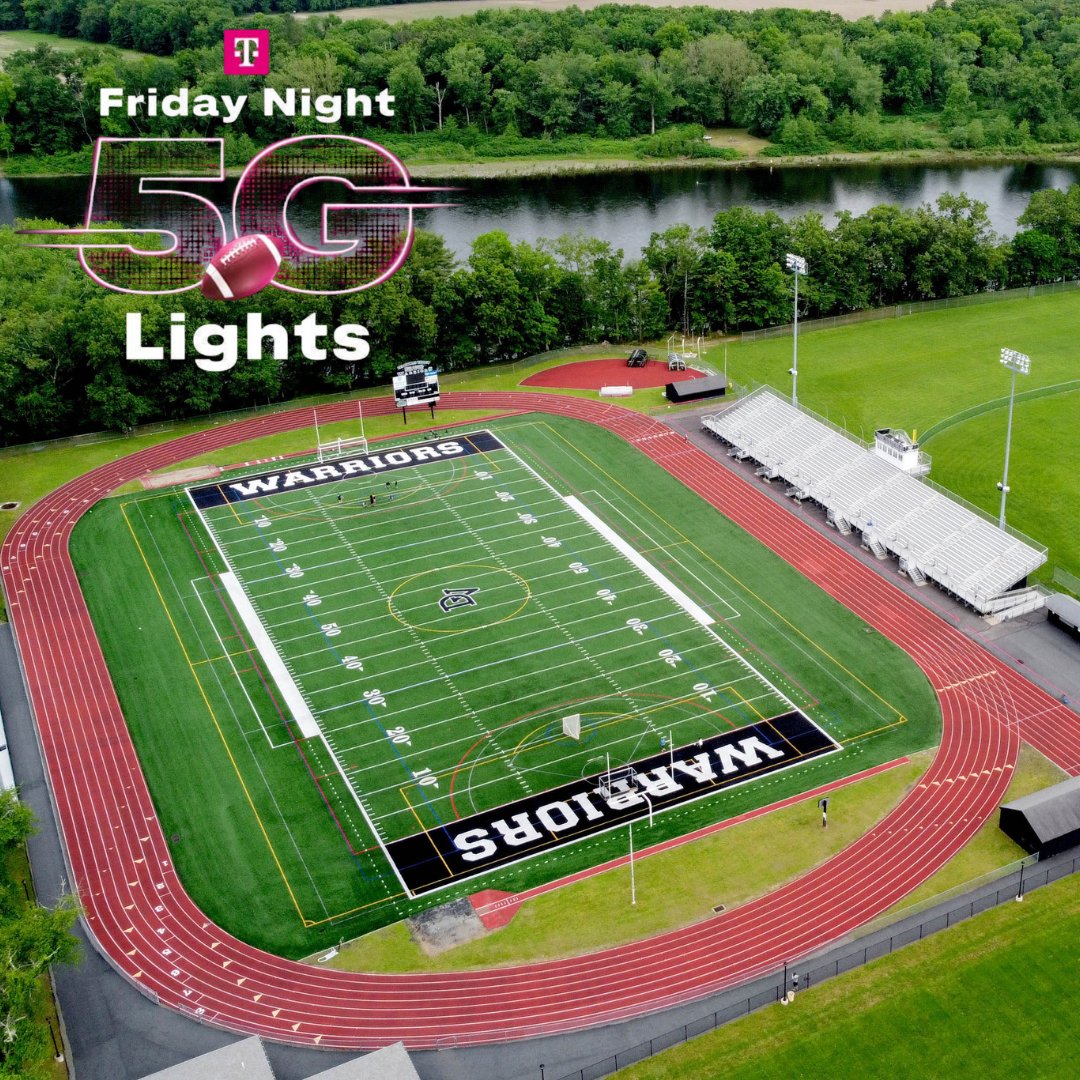 DVSD_Warriors's tweet photo. Join DVHS in rallying Warrior Pride as we kickoff T-Mobile Friday Night 5G Lights! Help us win a game-changing home field upgrade. Share this post and include our hashtags! #DVWarriorPride #FN5GL #Sweepstakes #fn5glsweepstakes and tag @DVSD_Warriors  &amp; @TMobile https://t.co/GKmnLClluU