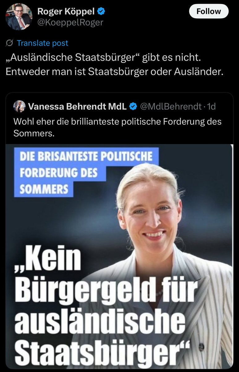 ivo815's tweet image. Wenn rechtsextrem von rechts-rechts eingefangen wird…