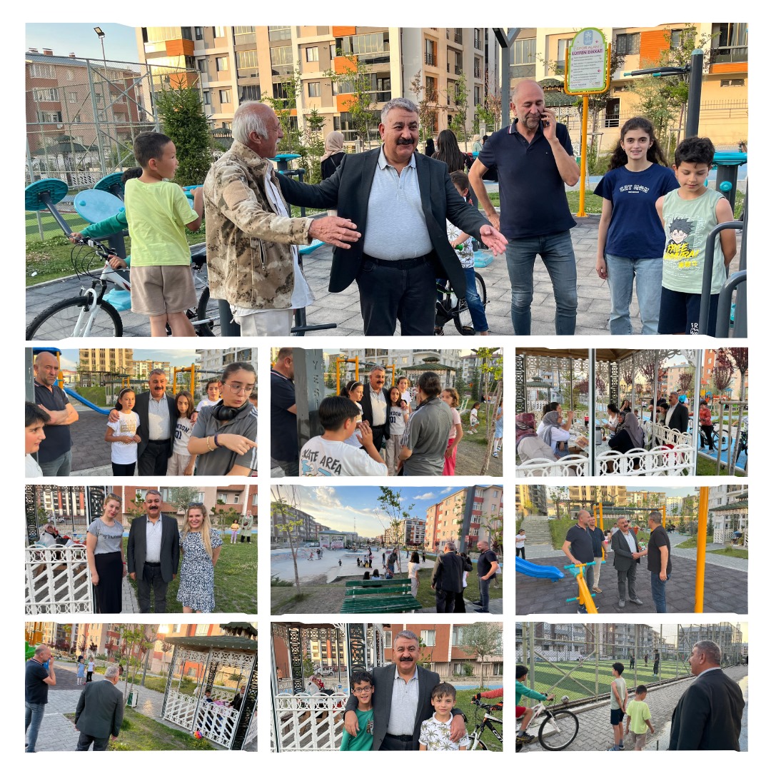 Sahadayız!
AK Parti Palandöken İlçe Başkanımız Sayın Durmuş Kılıç ile birlikte, sıcak yaz günlerinin tadını parklarımızda, bahçelerimizde çıkaran kıymetli hemşehrilerimiz ve çocuklarımızla bir araya geldik. 
Misafirperverlikleriyle gönlümüzü ısıtan tüm vatandaşlarımıza gönülden