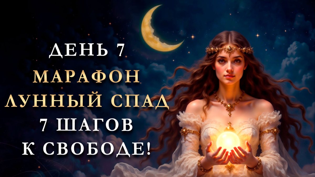 ⚡️ Марафон "Лунный Спад" — День 7 в эфире! ⚡️

💫 Не пропусти завершающий день марафона! 

🔥 Включайся сейчас — мы ждём тебя! 🔮
▶️youtube.com/watch?v=EPrUwd…

🌠 Открой для себя секреты, которые помогут тебе на пути к гармонии и успеху! 🌟