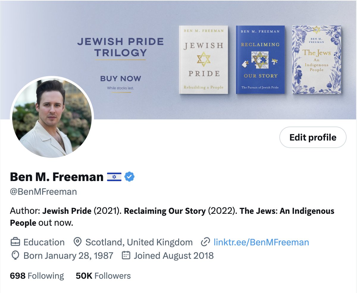 BenMFreeman's tweet image. 50,000 followers!
Because of you, Iโve been able to build a career, and, I hope, make a meaningful contribution to my community.
Thank you. Truly.