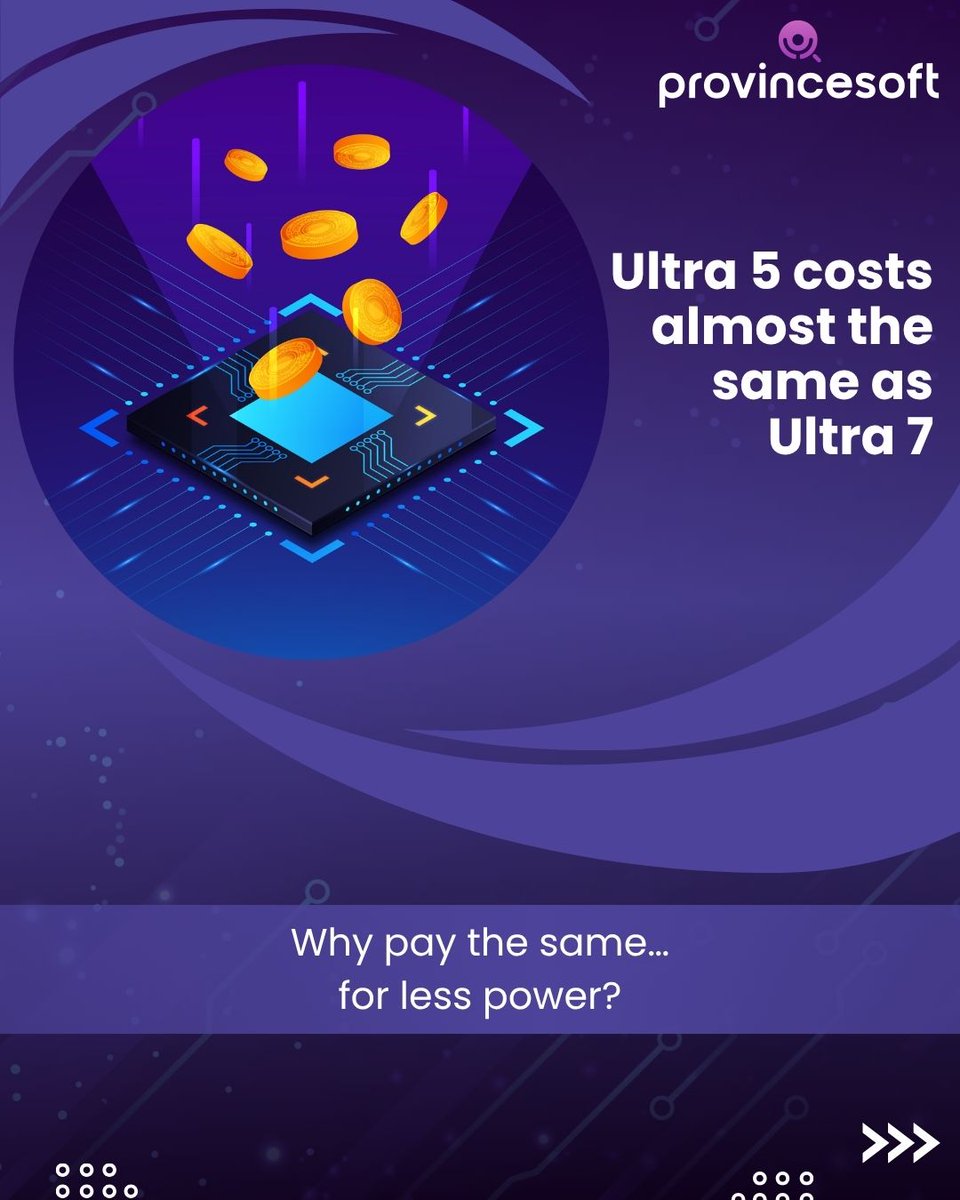 ProvinceSoftInc's tweet image. Is the Intel Core Ultra 5 just noise in the name of performance?
From power consumption to price comparisons, this 65W chip may not be the smart buy you think it is.

Follow ProvinceSoft for simplified tech!
#TechBreakdown #IntelCoreUltra5 #ProvinceSoft