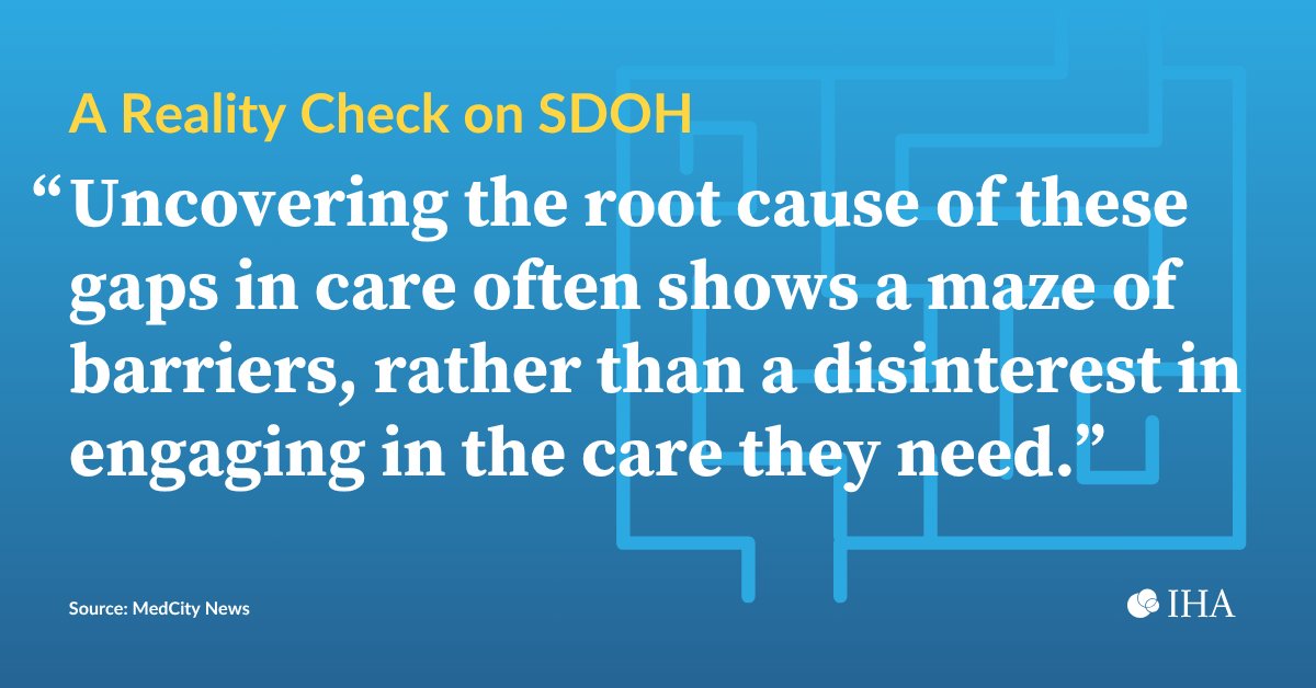 Integrated Healthcare Association (@ihaconvene) on Twitter photo Social determinants of health (SDOH) data is key to understanding care gaps and improving outcomes, but collecting it remains a major challenge. <a href="/MedCityNews/">MedCity News</a> explores why this data is so hard to gather and what steps we can take to overcome the barriers: hubs.li/Q03v52Zs0 Social determinants of health (SDOH) data is key to understanding care gaps and improving outcomes, but collecting it remains a major challenge. <a href="/MedCityNews/">MedCity News</a> explores why this data is so hard to gather and what steps we can take to overcome the barriers: hubs.li/Q03v52Zs0
