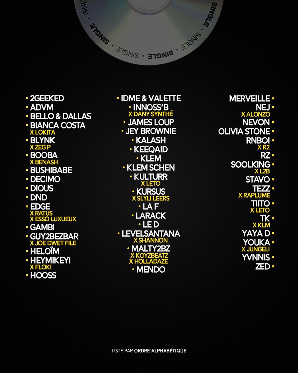 LES SORTIES DE LA SEMAINE 💿

ÇA VA STREAM QUOI ? 🎧