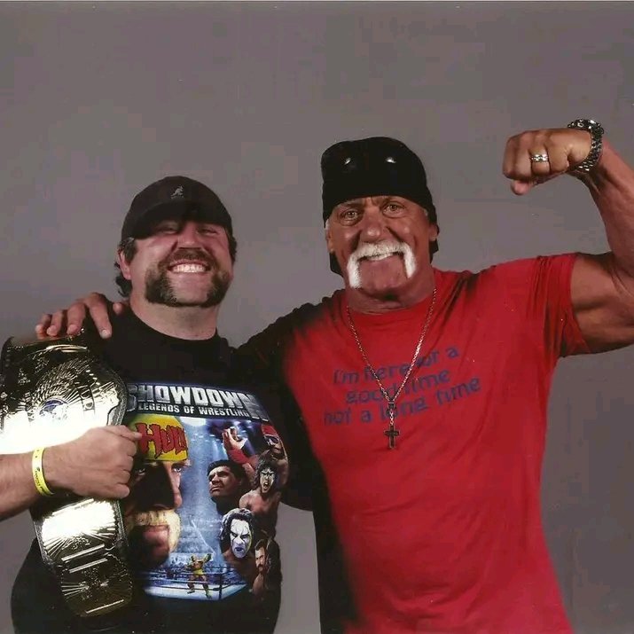 My heart is shattered at the news that Hulk Hogan is no longer with us. I considered taking the night off because I wasn't sure if my head would be in streaming, but we will play Legends of Wrestling 2 in his memory tonight. I'm so happy I got to meet the Hulkster 10 years ago.