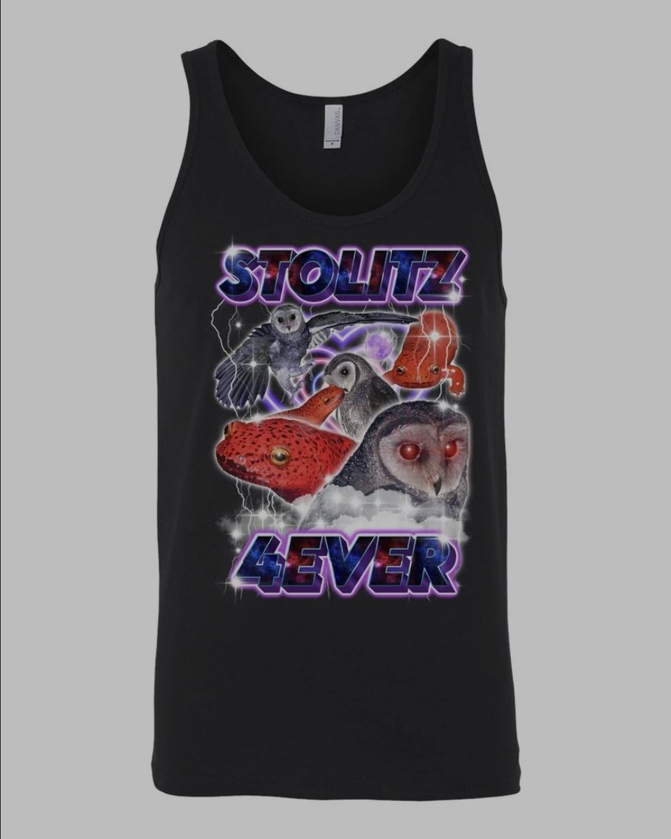 DojoLoachz's tweet image. It happened!! I finallyyyy found a place that will do print on demand orders for Stolitz 4Ever shirts AND it's a local company 💖
I made a new version without text in case you wanna be in incognito mode 😎 and a tank top!
Check it: milwaukeemerch.com/collections/ka…