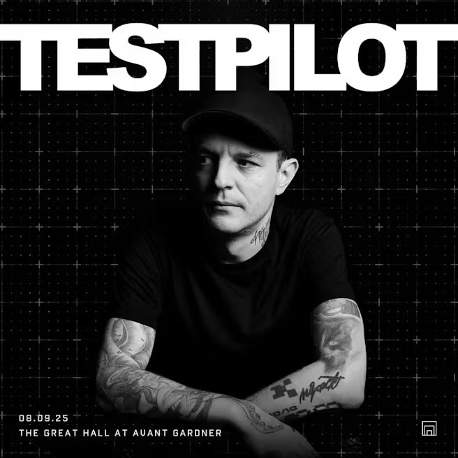 TESTPILOT

📍The Great Hall at Avant Gardner
🌆 New York
📅 Sat, 9 Aug
🎟️ US $95.00
🕰️ 22:00

more enquiries on resale? kindly send a mail. 
to purchase send a direct message 

link.dice.fm/FswT7WrNgVb

#TestPilot #Deadmau5