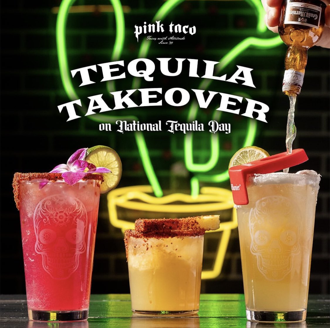 TimesSquareNYC's tweet image. Livin’ la vida tequila 🥃 Celebrate National Tequila Day in #TimesSquare! 🌟
🥃 @pinktaco
🥃 @HavanaCentral
🥃 @ToloacheNYC
🥃 Amor Loco
🥃 @DosCaminos
🥃 Sombrero NYC
#NationalTequilaDay #NYC #Tequila #NYCBusiness #TequilaDay