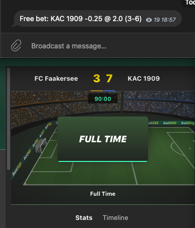 First free bet wins for members✅

Join for FREE: t.me/+fyKWvxm0LBpmY…