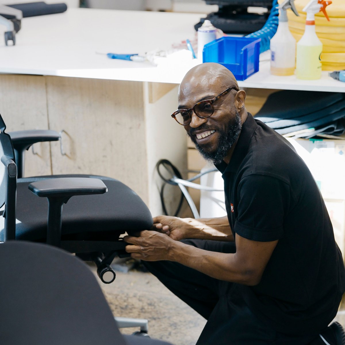 Good furniture deserves a second life ♻️
We refurbish, resell &amp; reuse to keep quality pieces in use.

Find out more about how Office Resale can help you.
👉 bit.ly/3RPZEwL

#CircularEconomy #RefurbishedFurniture #SustainableOffice #OfficeResale #ReuseNotWaste