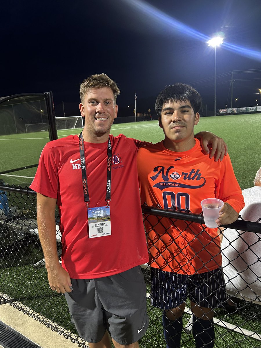 Chelsea’s Luke Miller won North-South All-Star Game MVP with a goal and an assist as Oak Mountain’s Alexander Chaidez-Cruz kept a clean sheet and Westminster OM and Indian Springs stars also featured in the win.

Story: shelbycountyreporter.com/2025/07/24/che…