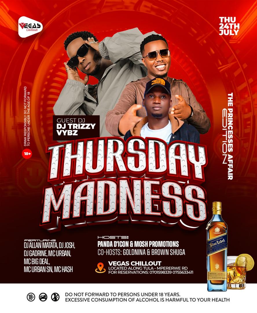 djtrizzyvybz's tweet image. Double the madness, double the fun!
🎶 First stop: #ThursdayMadness at @vegaschillout
🎧 Then we roll to #CaskThursdays at @CaskLoungeKla
Come through for a troublesome night of pure vibes!
#DjTrizzyVybz