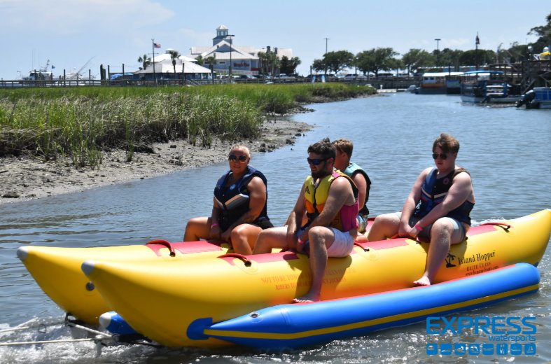 Katstruths's tweet image. Yesterday was an experience and I'm good on the banana boat rides until next year😂