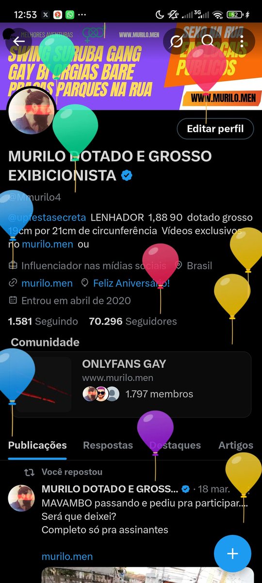 ASSINANTES

CONTEÚDO NOVO NO SITE 
murilo.men