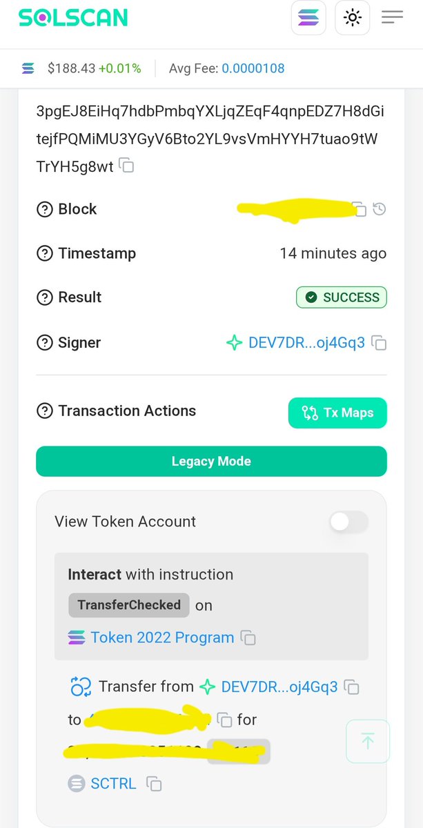 B_RadHere1's tweet photo. So a thing happened... 👀 

Looked at my wallet and POW got my $SolCtrl tokens

Them rewards going get juicy now 💯 

Thanks Danny Dao for fixing this 👏 

#SolCtrl #Solana

@SolCtrlOfficial https://t.co/KEvEe4TBrw