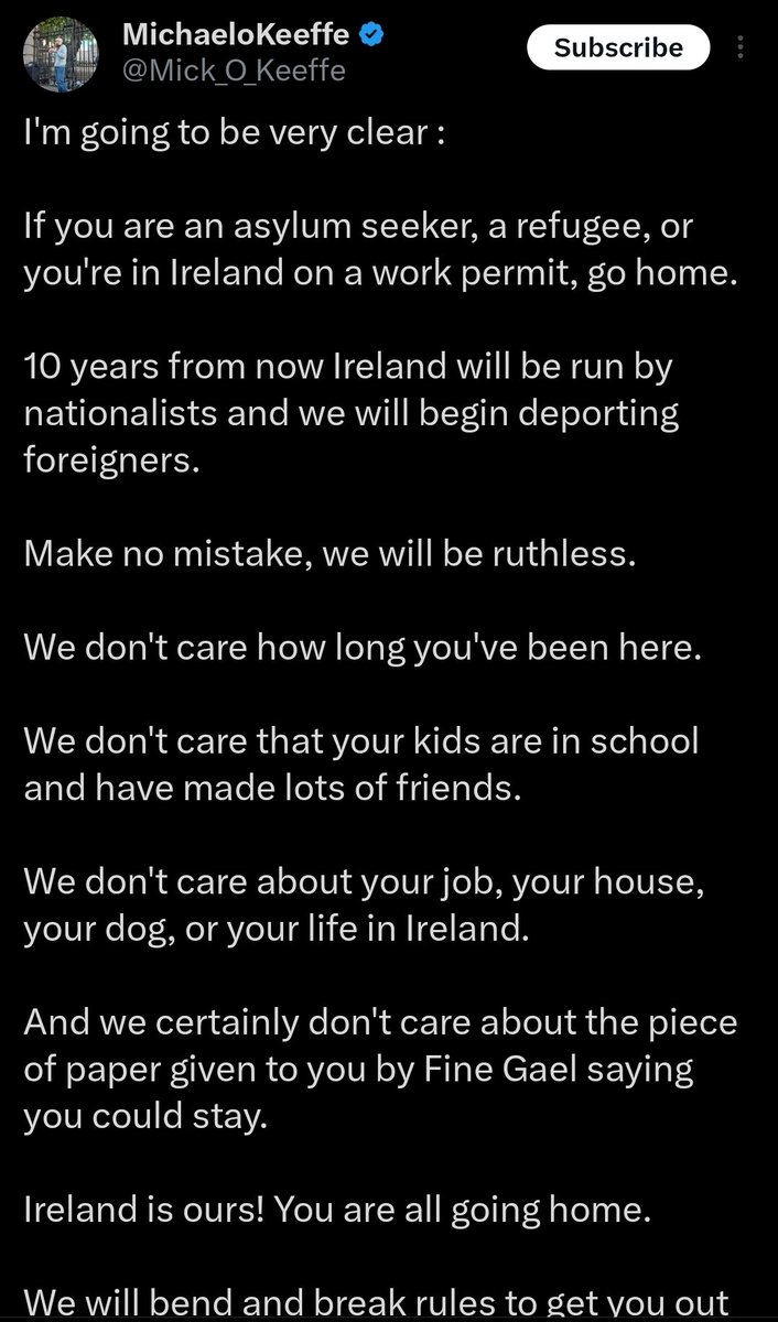 ShuklaNive's tweet image. Im going to clearly name this guy, Michael O'Keefe, who, within 2 yrs time has grown from 40k followers to 219k followers because of spreading hate.
He has been videos of innocent indians taking a stroll, walking in the parks, and unleashing his army of far right racists onto us.…