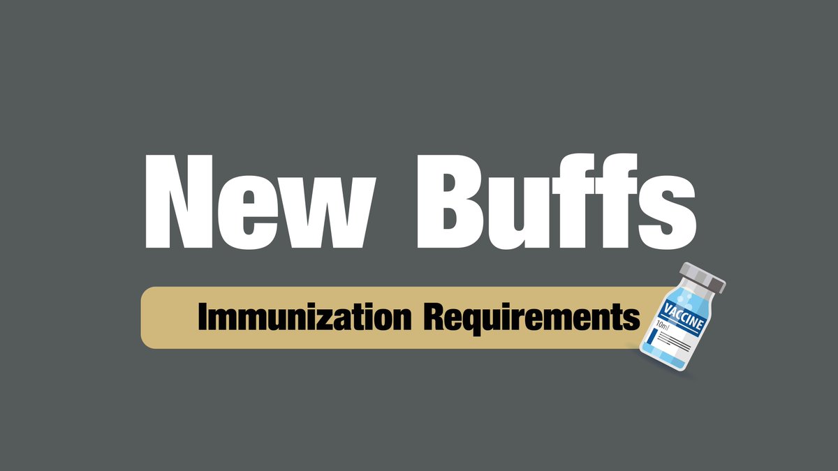 CUHealthyBuffs's tweet image. ‼️ All incoming students must submit proof of required vaccinations and complete a tuberculosis screening questionnaire. Failure to complete these requirements by August 11, 2025 will result in a registration hold. 

✍️ Complete your requirements here: bit.ly/44JDpzt