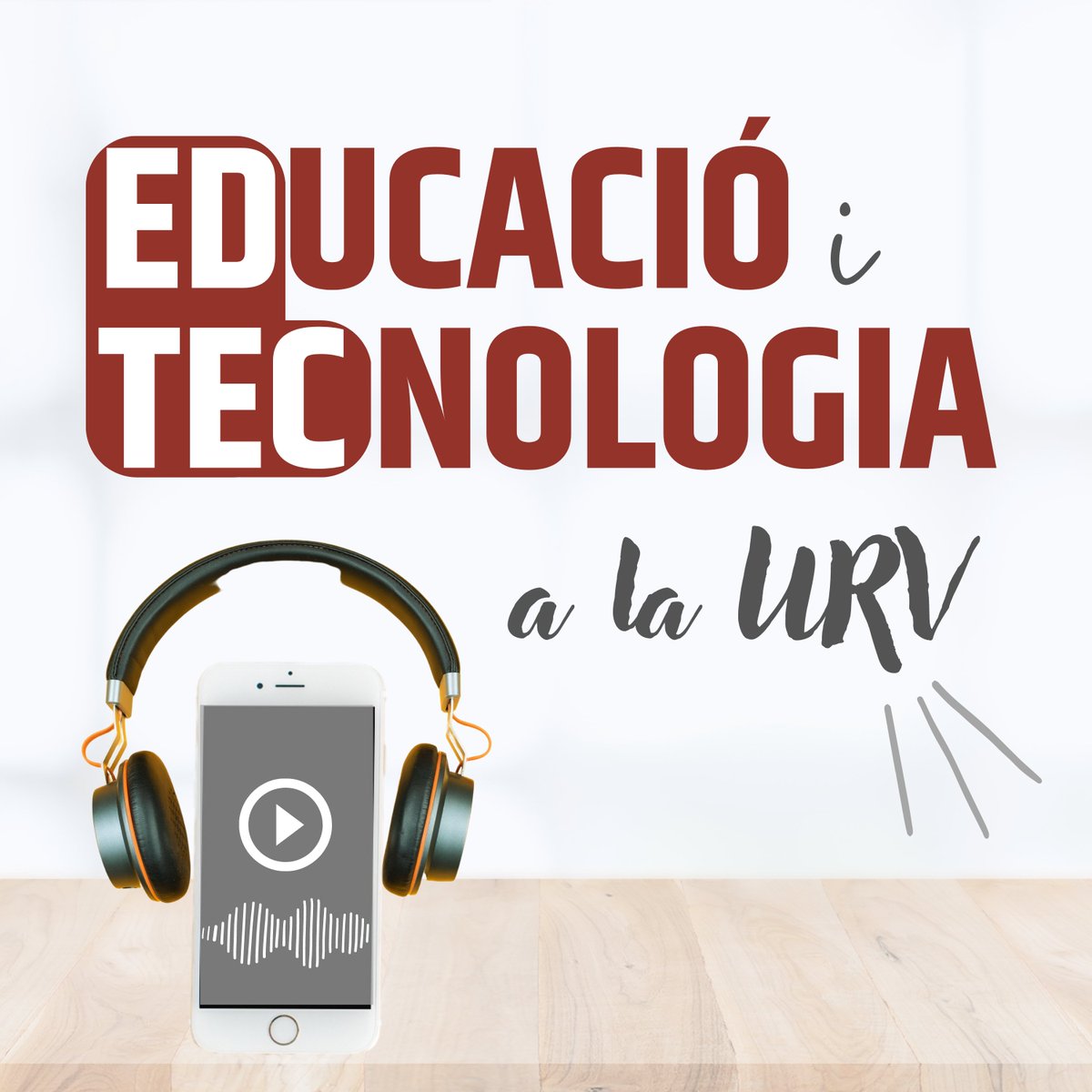 universitatURV's tweet image. 🎙️Al pòdcast Educació i Tecnologia a la #URV, la comunitat universitària hi troba noves idees i estratègies per aportar un valor afegit a l'aprenentatge. S'hi exploren les millors pràctiques, tendències i solucions creatives per als reptes educatius actuals.…