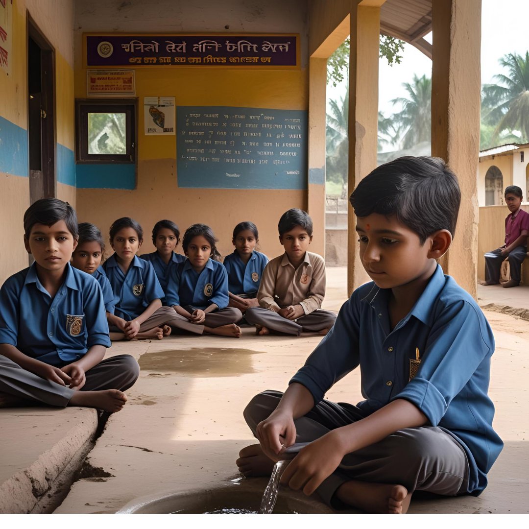 kumar_adve24's tweet image. 📚 सरकारी स्कूल में बच्चे ज़मीन पर बैठते हैं, टॉयलेट नहीं, पीने का पानी नहीं।
लेकिन नेताओं के लिए VIP स्कूल, विदेश पढ़ाई और 5 स्टार सुविधाएं!
क्या यही है “सबका साथ, सबका विकास”?
#EducationCrisis #SchoolFail #RightToEducation