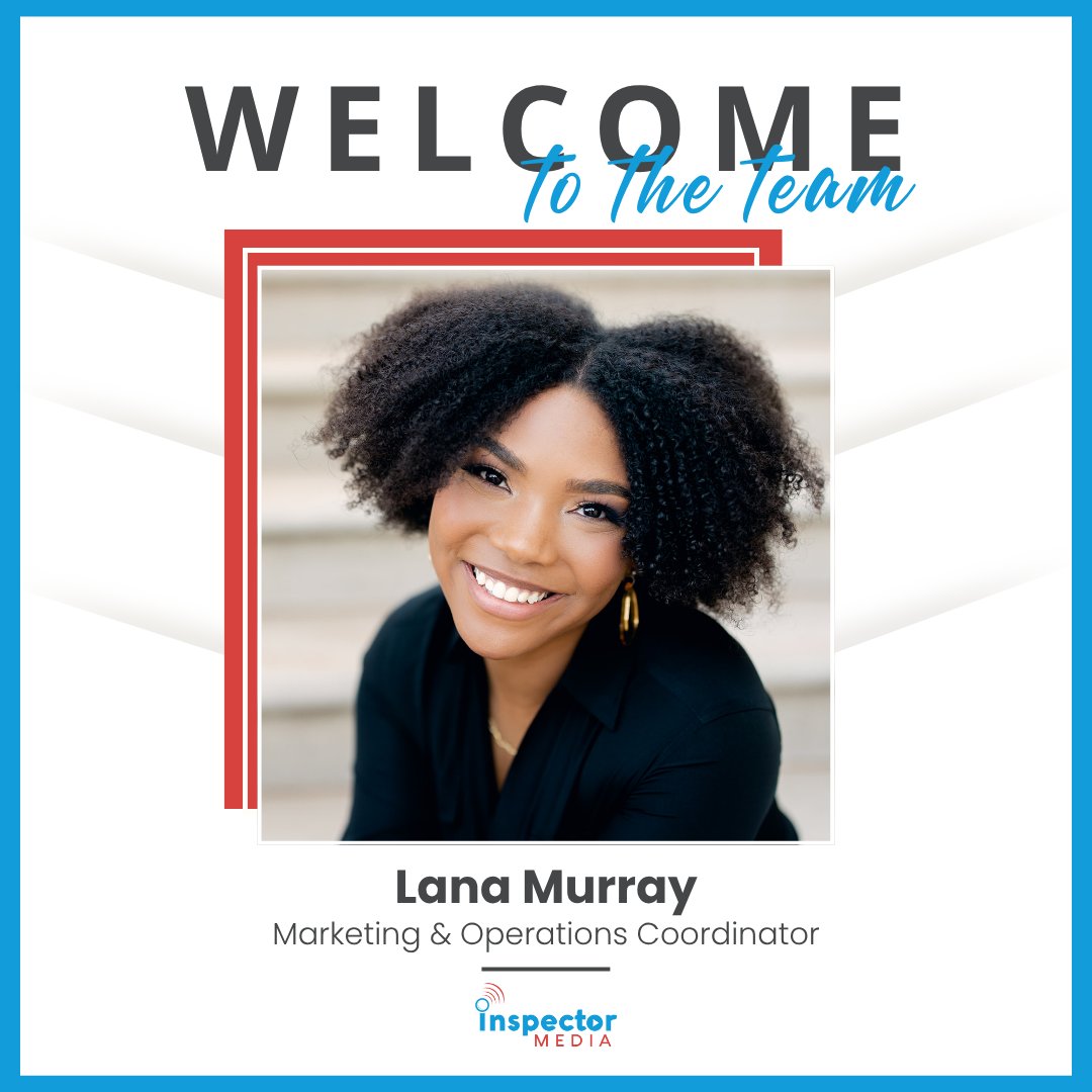 inspector_media's tweet photo. Big welcome to Lana Murray, our new Marketing &amp; Operations Coordinator! 👏 With her creative edge and sharp strategy, we’re excited to keep growing—intentionally and impactfully. Let’s go, Lana! 🎯✨

#WelcomeLana #MarketingExpert #TeamGrowth https://t.co/X8klowiuBO