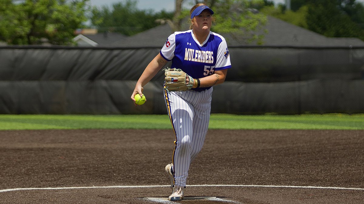 GACAthletics's tweet image. SOUTHERN ARKANSAS’ ROGERS NAMED #theGAC FEMALE ATHLETE OF THE YEAR - greatamericanconference.com/news/2025/7/24… @MuleriderSports @muleriders @SAUSoftball