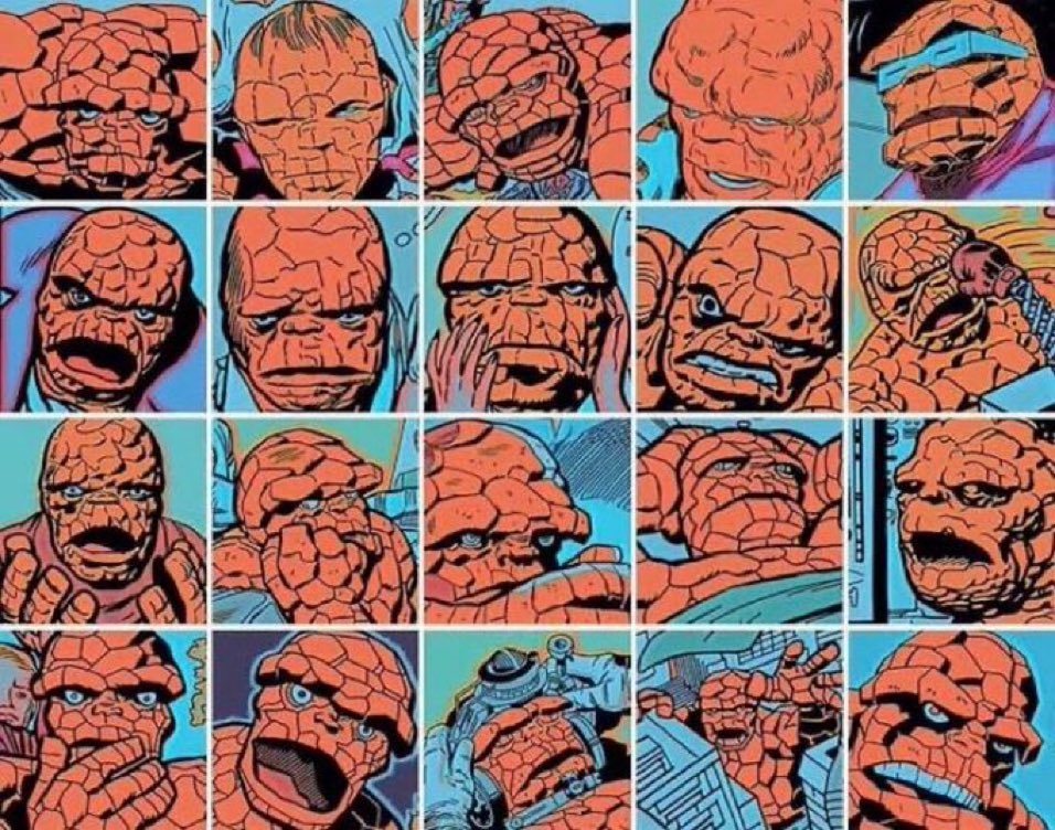 PeopleWIssues's tweet image. It’s Thing Day!
#FantasticFour #Thing #ComicArt #comicbooks
#MarvelComics
Jack Kirby