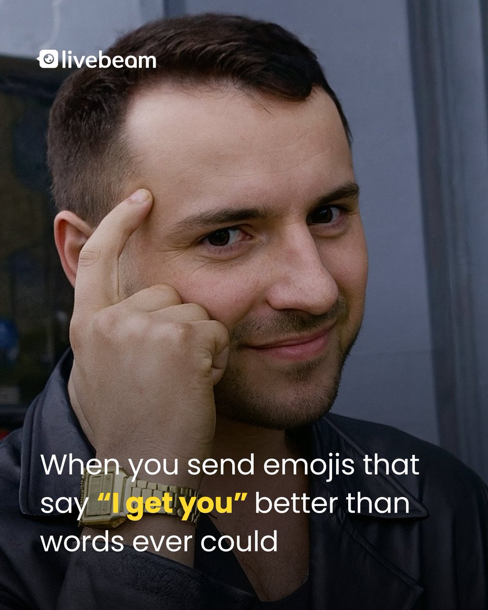 Livebeamcom's tweet image. Emojis help us express what words sometimes can’t.
What’s your go-to emoji for connection?
#EmojiStories #ExpressYourself #WorldEmojiDay #Livebeam