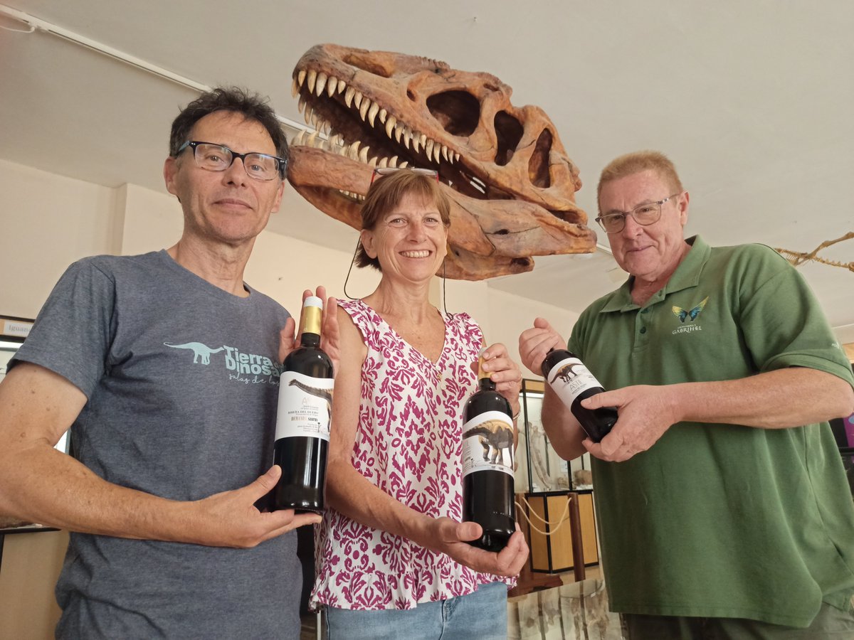 FDinosaurios's tweet image. La Ribera y Pinares se unen a través de un vino dedicado a Demandasaurus (@TuVozEnPinares)
Y este #dinosaurio merece tal homenaje, al ser uno de los más singulares en Europa, la única especie de la familia de los Rebaquisáuridos en el Hemisferio Norte.
n9.cl/92q1m