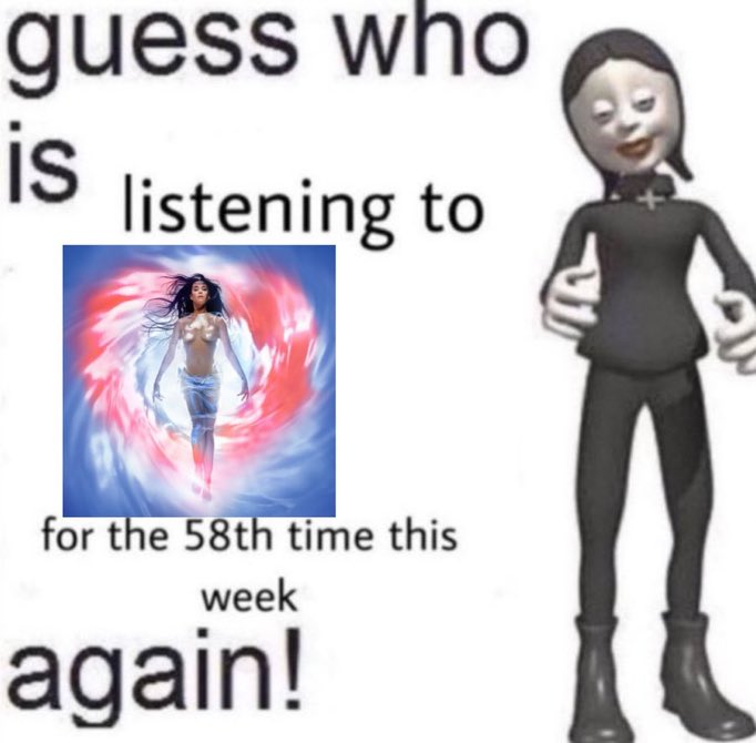 wakingonperry's tweet image. Acho q sou o único q escuta o 143 todos os dias