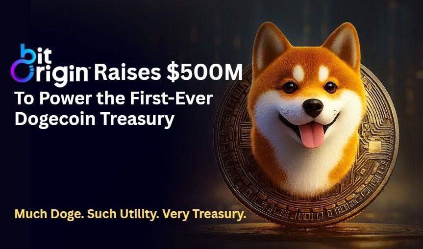VarrickIssaBoss's tweet image. Isn’t it cool how a $500M crypto treasury plan is now revolving around $DOGE?

@BitOriginLtd is stepping in with serious vision, and Jinghai Jiang is bringing real-world utility to the table.

This could be the push DOGE needs to evolve beyond the meme.

I&apos;m bullish on #BitOrigin