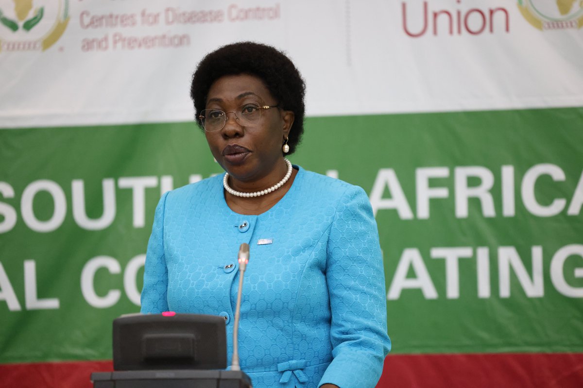 In her remarks <a href="/WHOMalawi/">WHOMalawi</a> <a href="/kimamboRN/">Dr. Neema Rusibamayila Kimambo</a> said Africa is addressing 81 outbreaks alongside profound impacts of climate shocks hence <a href="/WHO/">World Health Organization (WHO)</a> will work with states to strengthen early warning systems, integrate climate resilience into health systems, &amp; climate-smart health infrastructure.