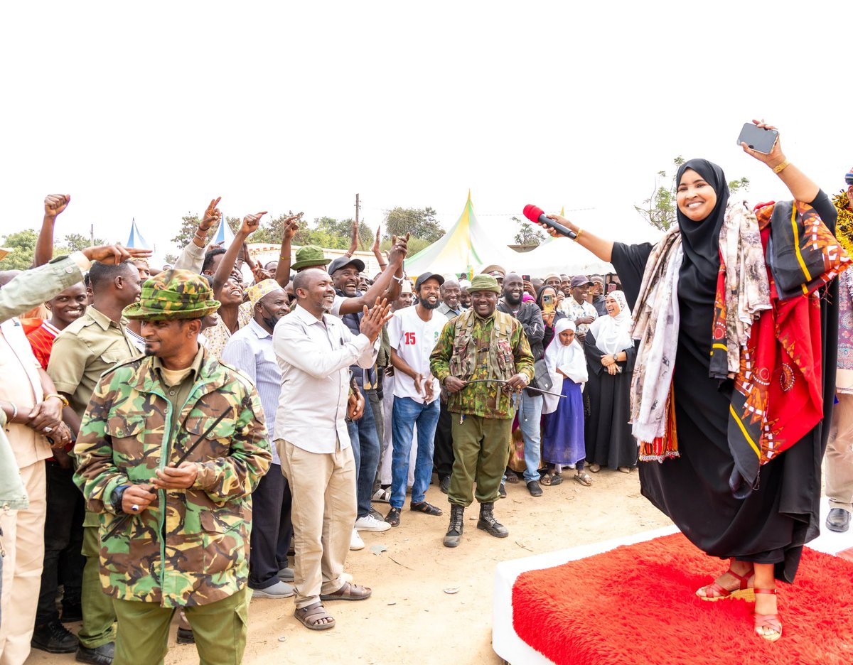 UdgoonSiyad's tweet image. Today, I had the honour of visiting the great people of Moyale alongside Waziri Ruku, area MP Dr. Hon. Jaldesa, County MP for Marsabit Hon. Waqo, Hon. Korey MP Mandera South, Hon. Wario, and other distinguished colleagues.
The energy, the welcome, the spirit is unforgettable.…