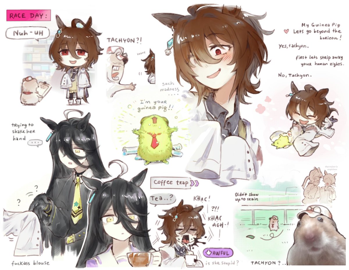 Hiru3152's tweet image. the guinea pig experience
#umamusume #ใฆใๅจ