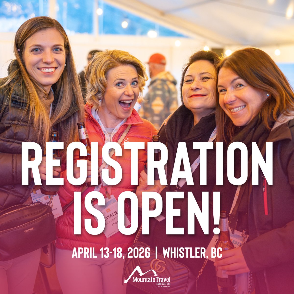 MTNTRVL's tweet photo. The wait is over! MTS registration is officially open. Don’t miss this opportunity to join the largest gathering of mountain travel professionals. Secure your spot now: https://t.co/JlaFYLW22J! https://t.co/GOedNcxeGo